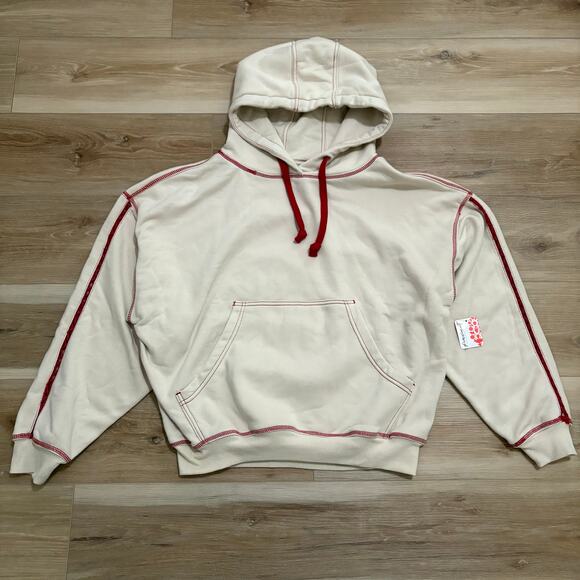 Free People Final Call Rose Logo Hoodie XS - Picture 2 of 10